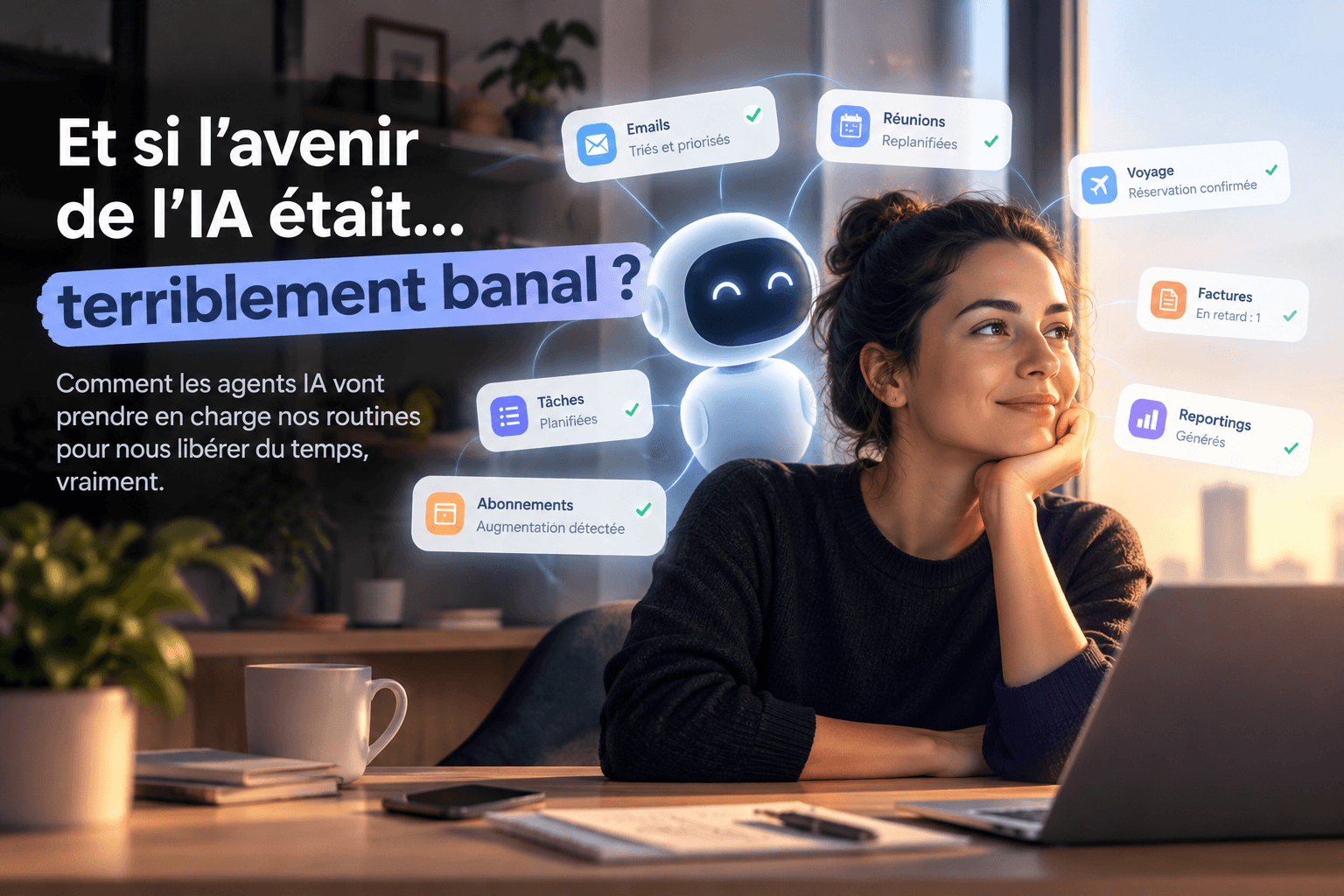 Et si l'avenir de l'IA était… terriblement banal ?